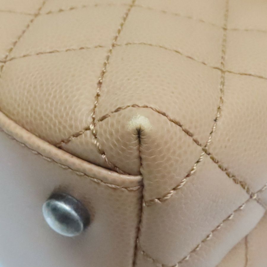 棕色 牛皮 coco handle 兩用包【CHANEL 香奈兒】 A92992-11