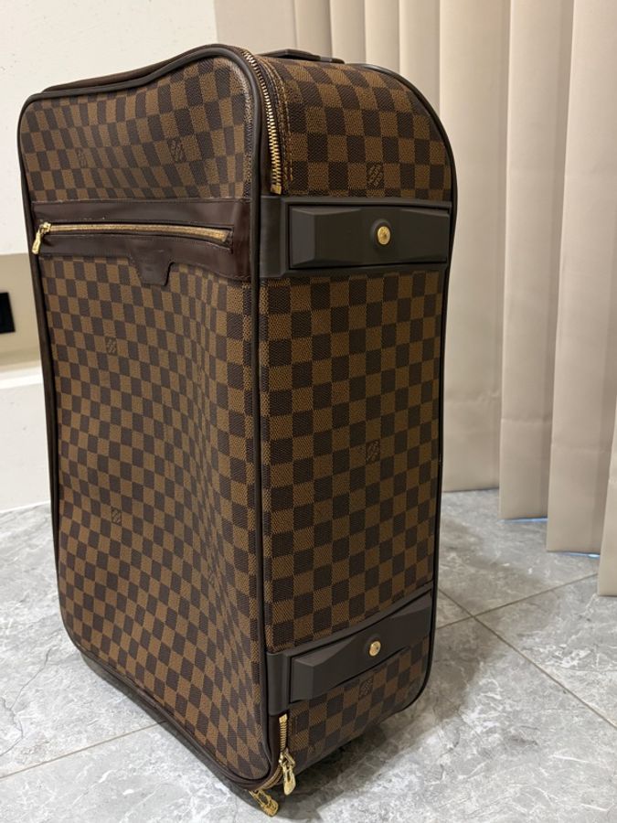 LV棋盤格大手拉行李箱-29