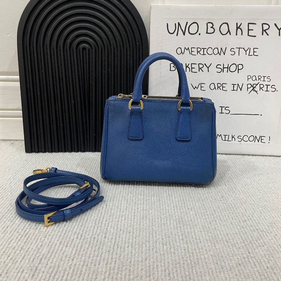 Prada nano殺手包 克萊因藍 手提單肩斜挎包-2