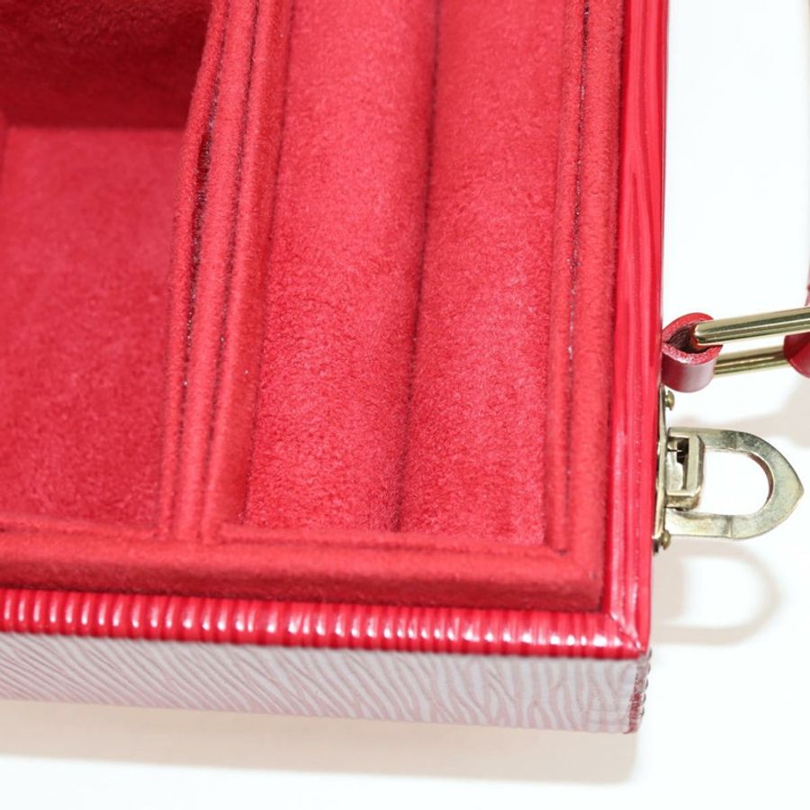【日本直送】路易威登 Epi Boite Bijou 珠寶盒 SPO 紅色 LV 正品 178615SV-26