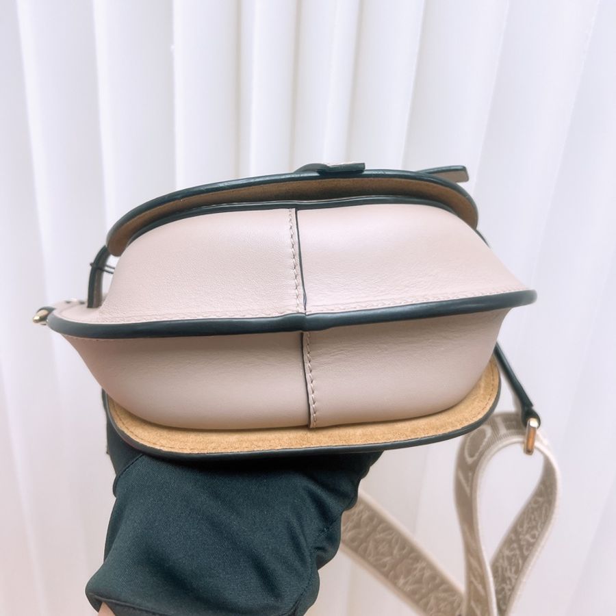 Loewe gate dual 沙色迷你馬鞍包-2
