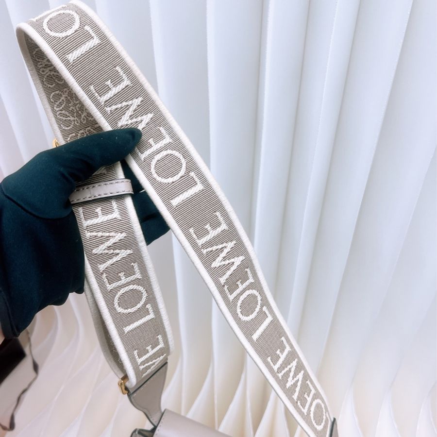 Loewe gate dual 沙色迷你馬鞍包-10