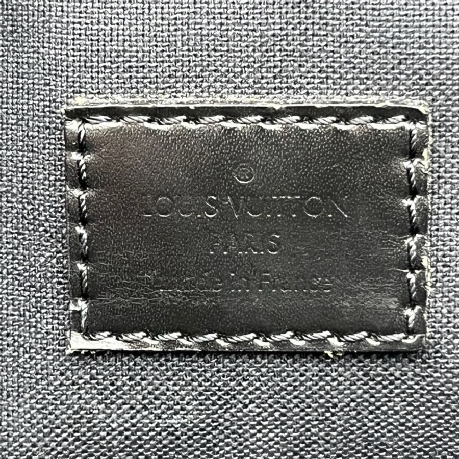 Louis Vuitton路易威登 97新 黑棋盤格公文手提包-7