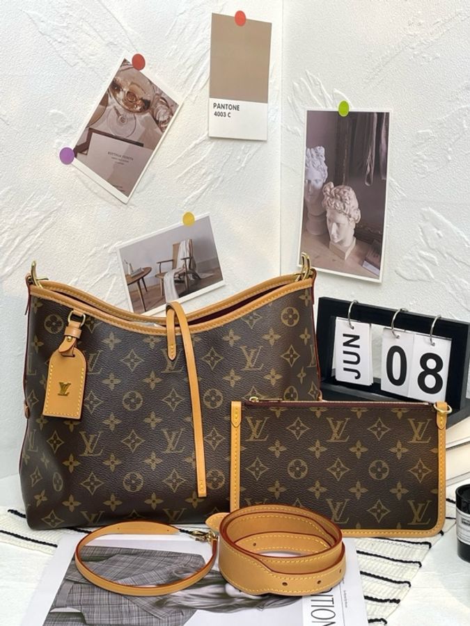 99新 Louis Vuitton路易威登 Carryall 芯片款-0