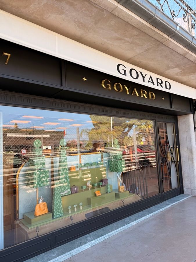 Goyard 卡夾 (黑棕)-3