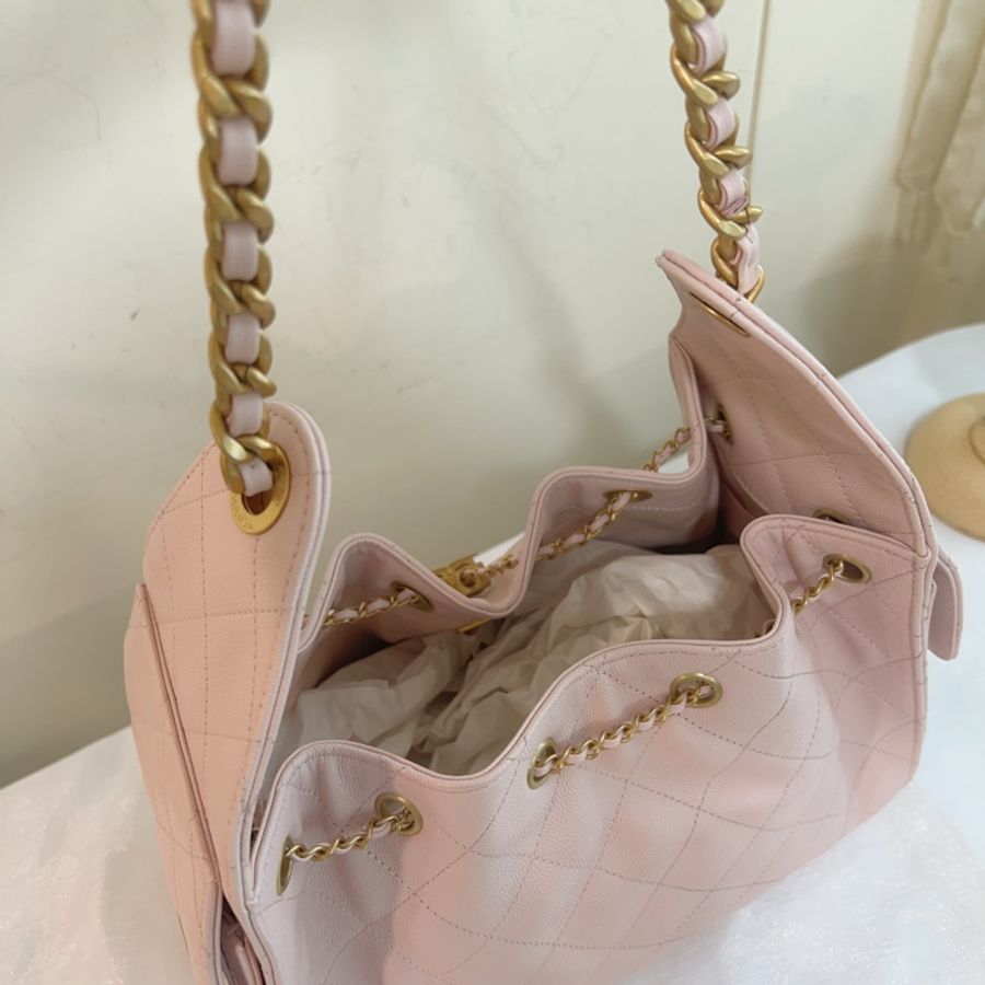 ෆ Chanel 25bag小號 櫻花粉🌸-11