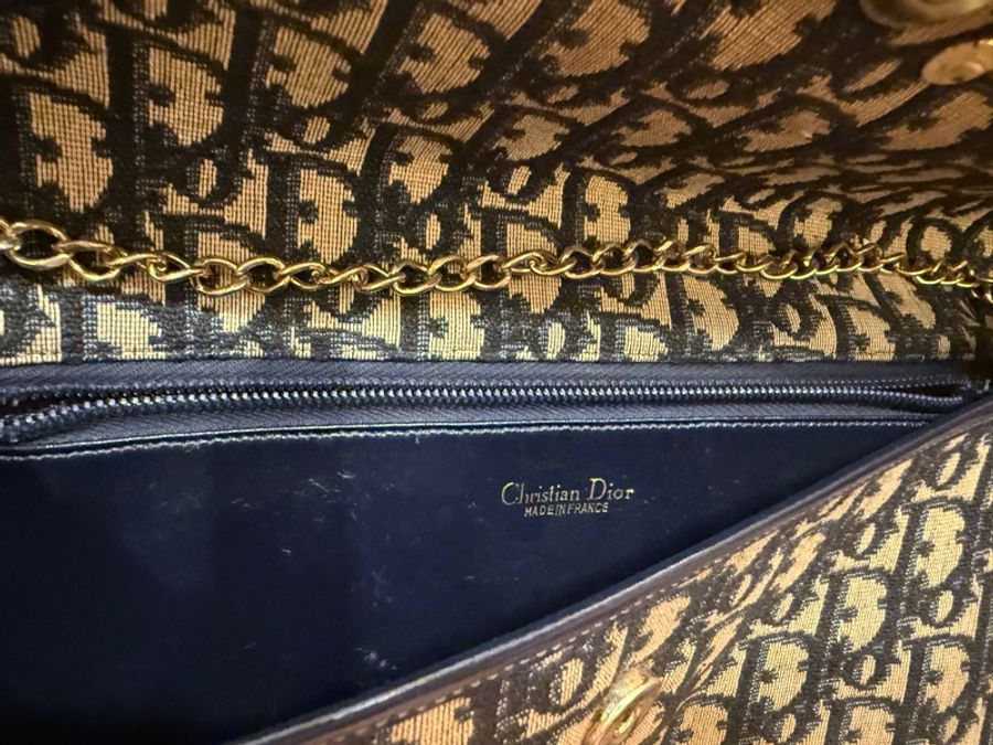 Christian Dior 老花 手拿包 側背包-8
