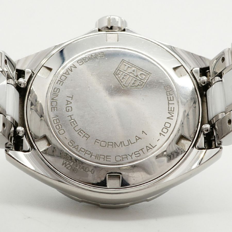TAG Heuer Formula 1 鑽石 WBJ141AD 白色錶盤女士腕錶-4