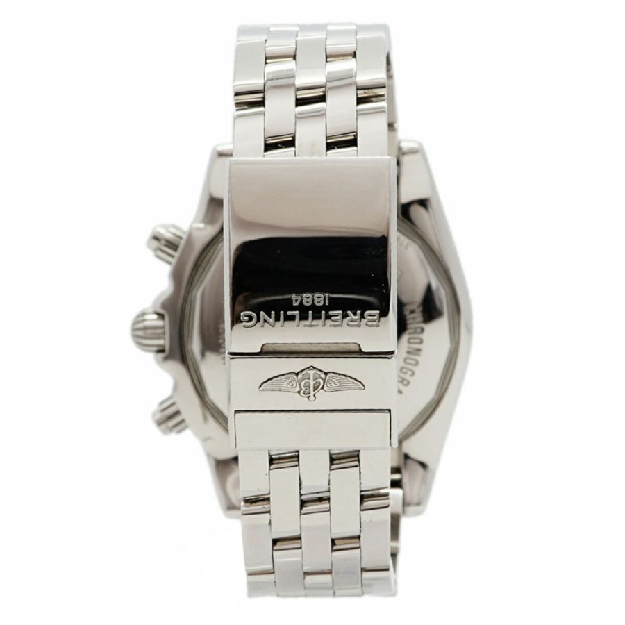 百年靈 Chronomat 44 AB011012 AB0110 棕色錶盤男錶-7