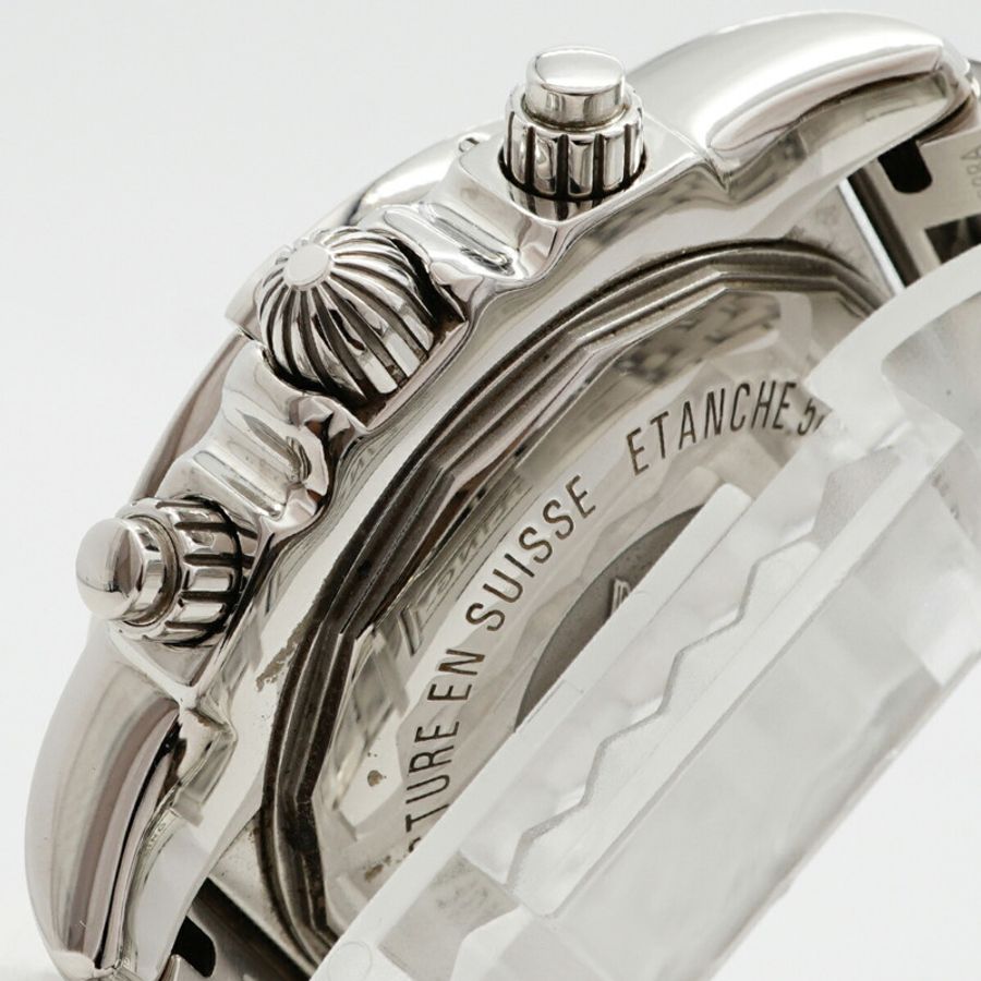 百年靈 Chronomat 44 AB011012 AB0110 棕色錶盤男錶-8