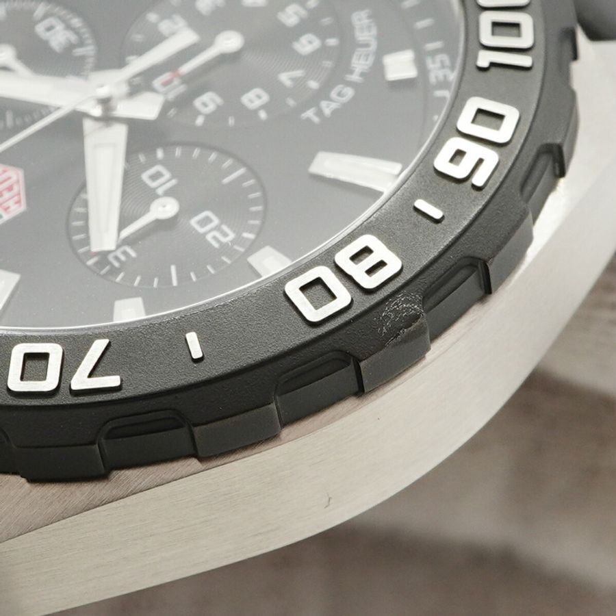 TAG Heuer 豪雅一級方程式 CAZ1010 黑色錶盤男士腕錶-5