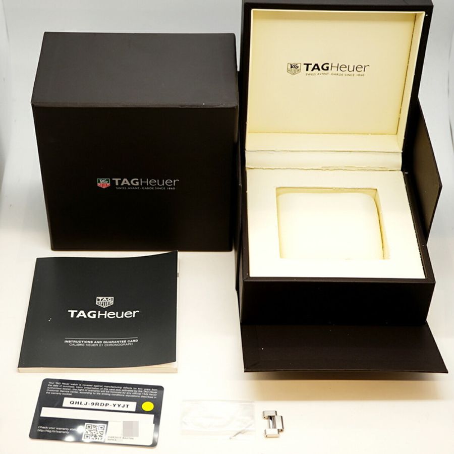 TAG Heuer 豪雅卡萊拉 Calibre 01 CAR201T 鏤空錶盤男士腕錶-9