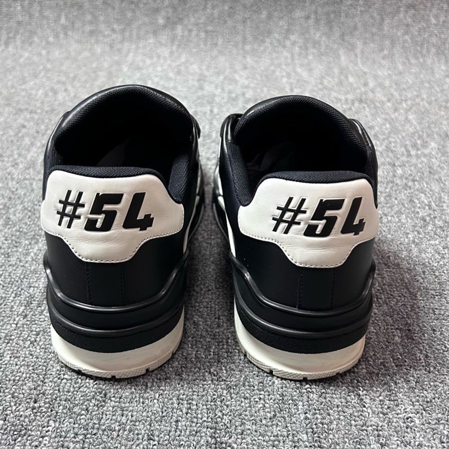 Louis Vuitton 路易威登 LV Trainer 黑灰 休閒板鞋/39.5碼-5