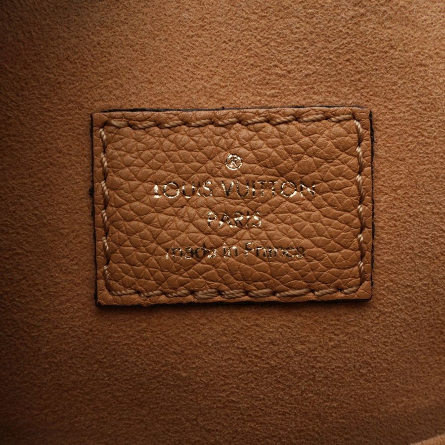 棕色 Taurillon牛皮 Lockme Bucket NV 肩背包【LOUIS VUITTON LV 路易威登】 M57689-3