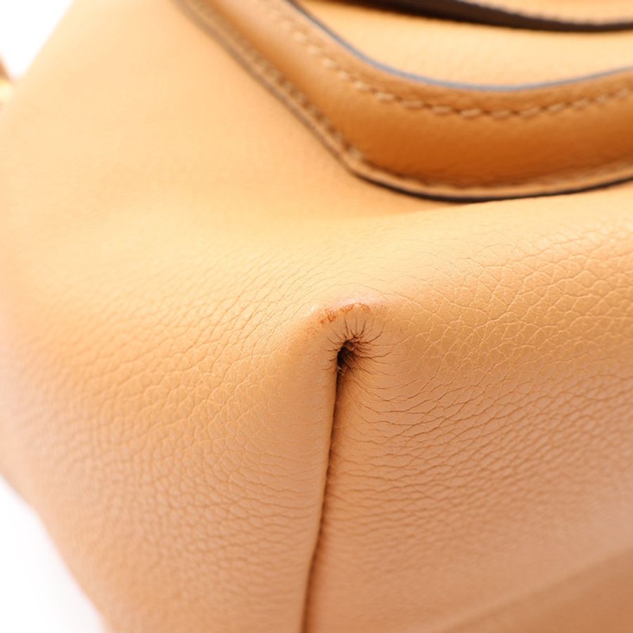 棕色 Taurillon牛皮 Lockme Bucket NV 肩背包【LOUIS VUITTON LV 路易威登】 M57689-10