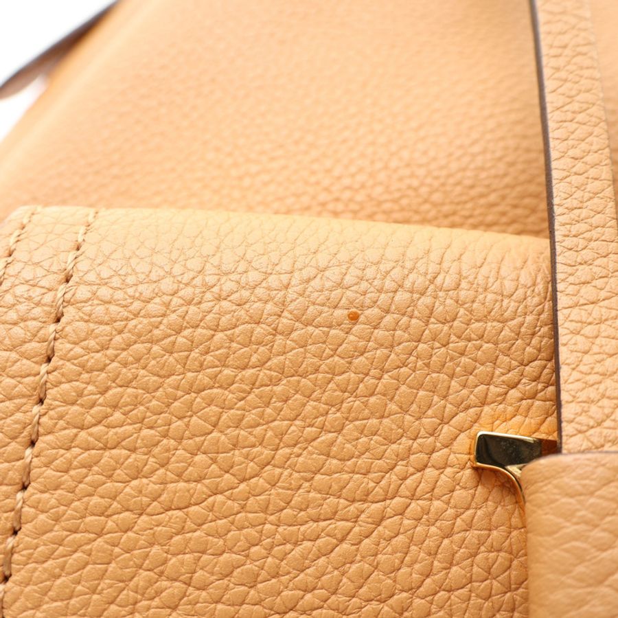 棕色 Taurillon牛皮 Lockme Bucket NV 肩背包【LOUIS VUITTON LV 路易威登】 M57689-11
