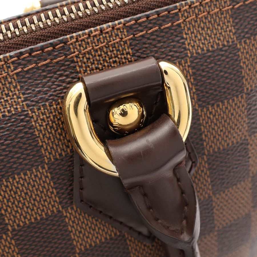 棕色 棋盤格帆布 Saleya PM 手提包【LOUIS VUITTON LV 路易威登】 N51183-12