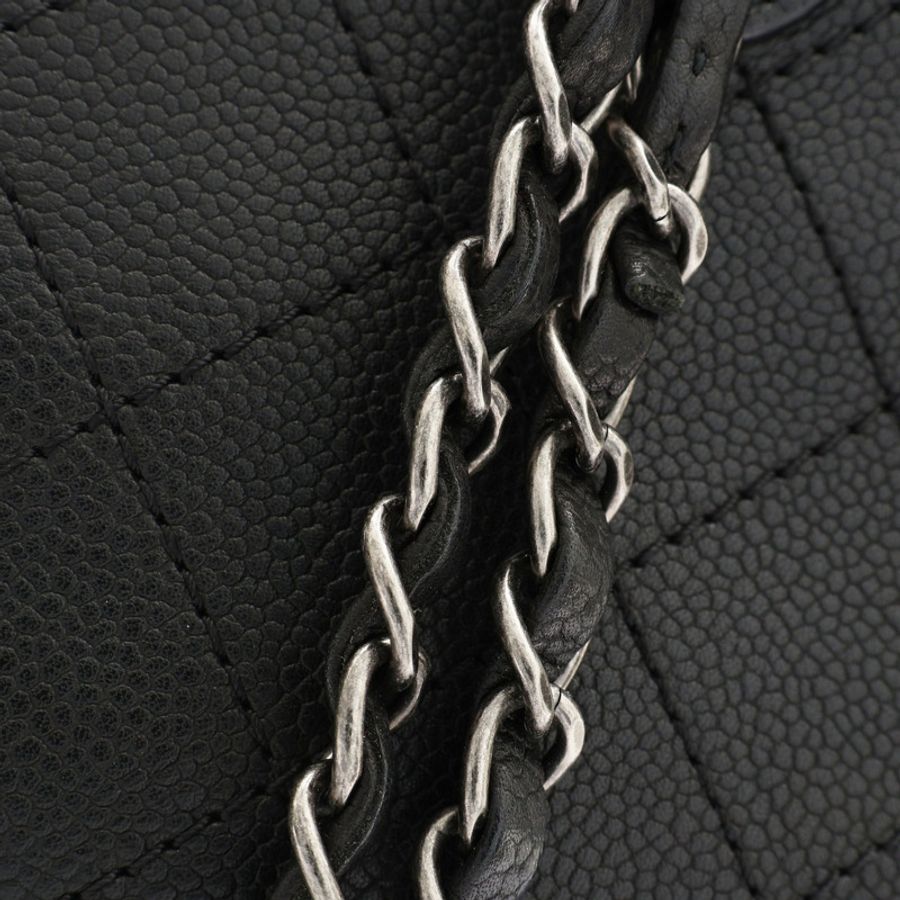 黑色 菱格紋牛皮 Urban Shopping Tote 肩背包【CHANEL 香奈兒】 A94849-8