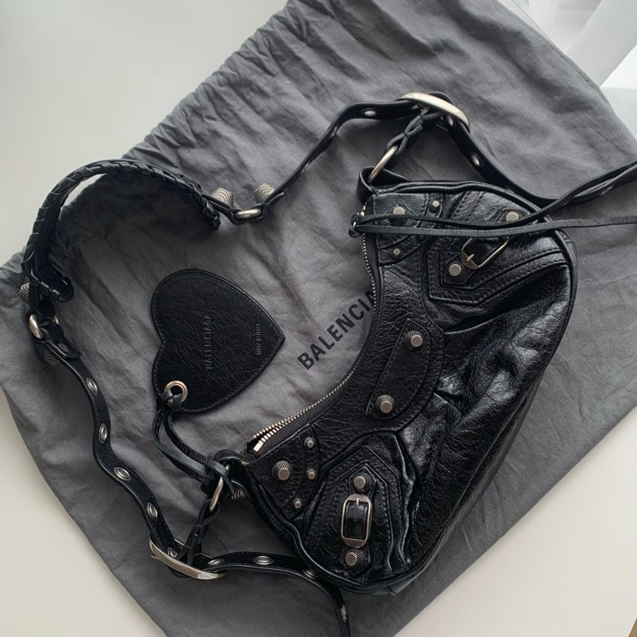 巴黎世家 BALENCIAGA le cagole XS 月牙包-0