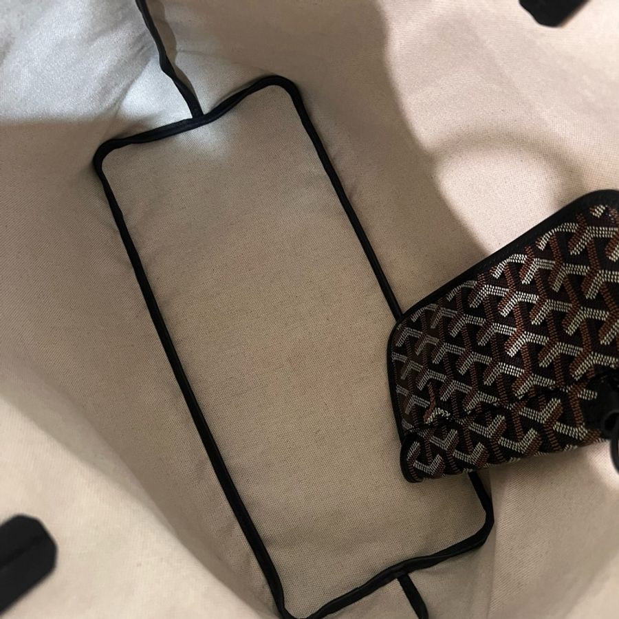 ෆ Goyard tote pm黑色托特🈶購證-23