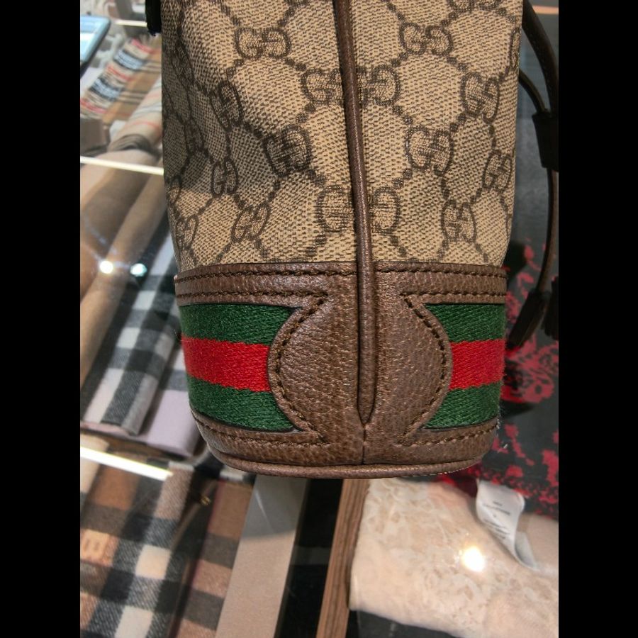 gucci老花mini水桶包-3