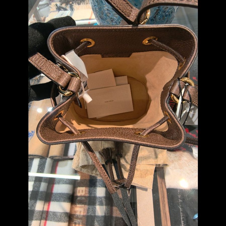 gucci老花mini水桶包-5