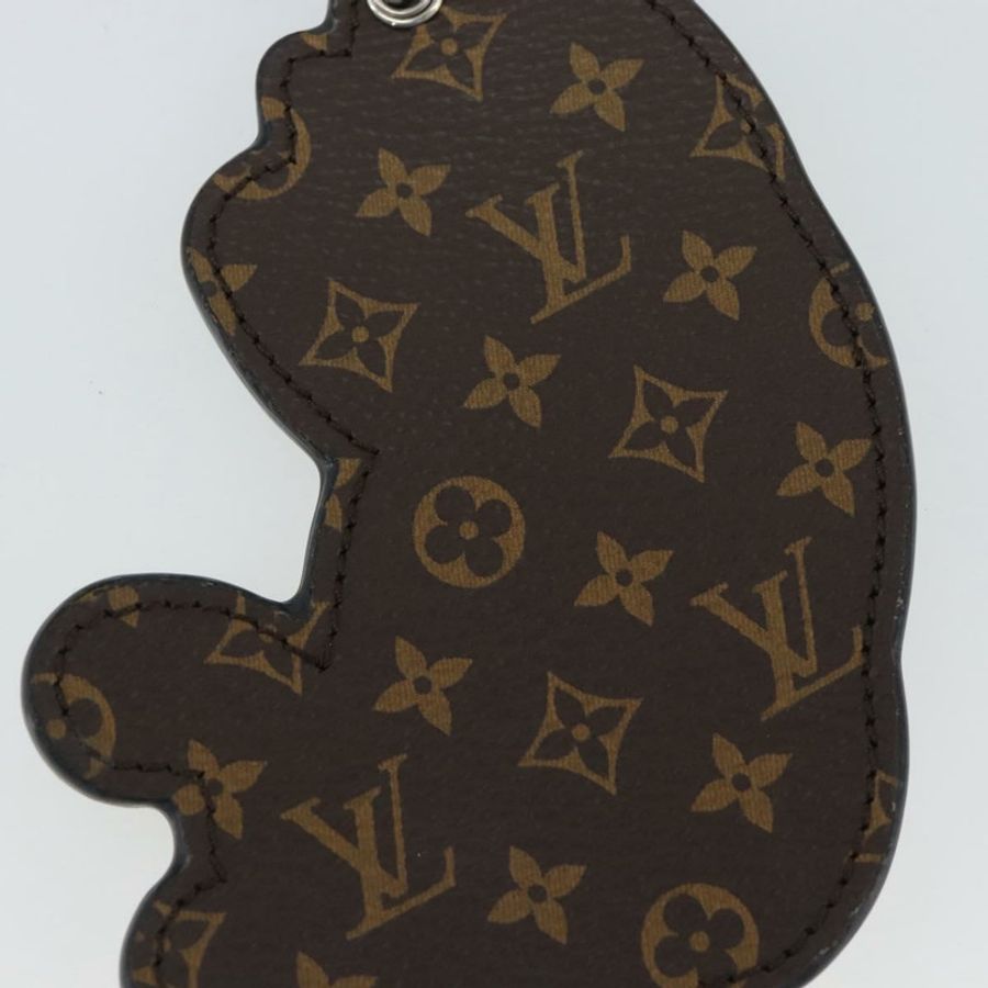 【日本直送】路易威登 Monogram LV 貓咪吊飾 M01475 LV Auth ARZ470SAM-9