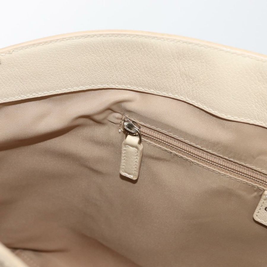 【日本直送】Christian Dior Trotter帆布手提包 米色 銀色 正品 179002A-20