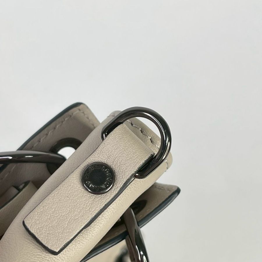 LONGCHAMP 3D手提包 XS 淺灰色-8