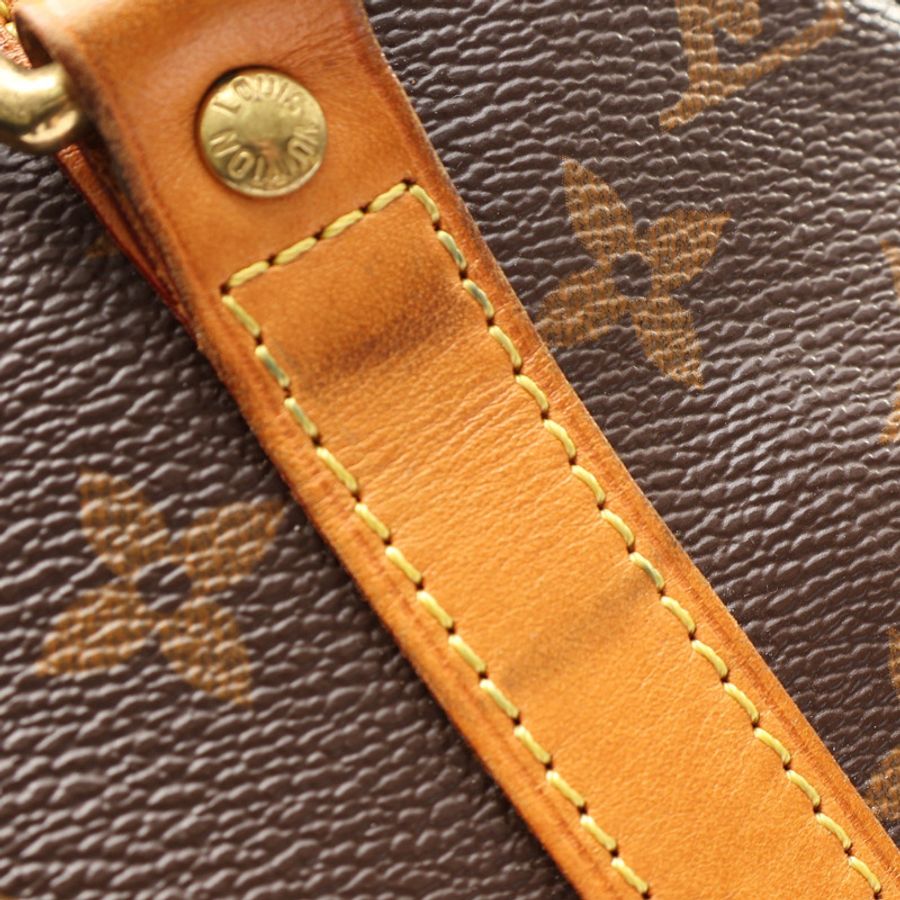 棕色 原花帆布 Speedy Bandouliere 30 两用包【LOUIS VUITTON LV 路易威登】 M46980-14