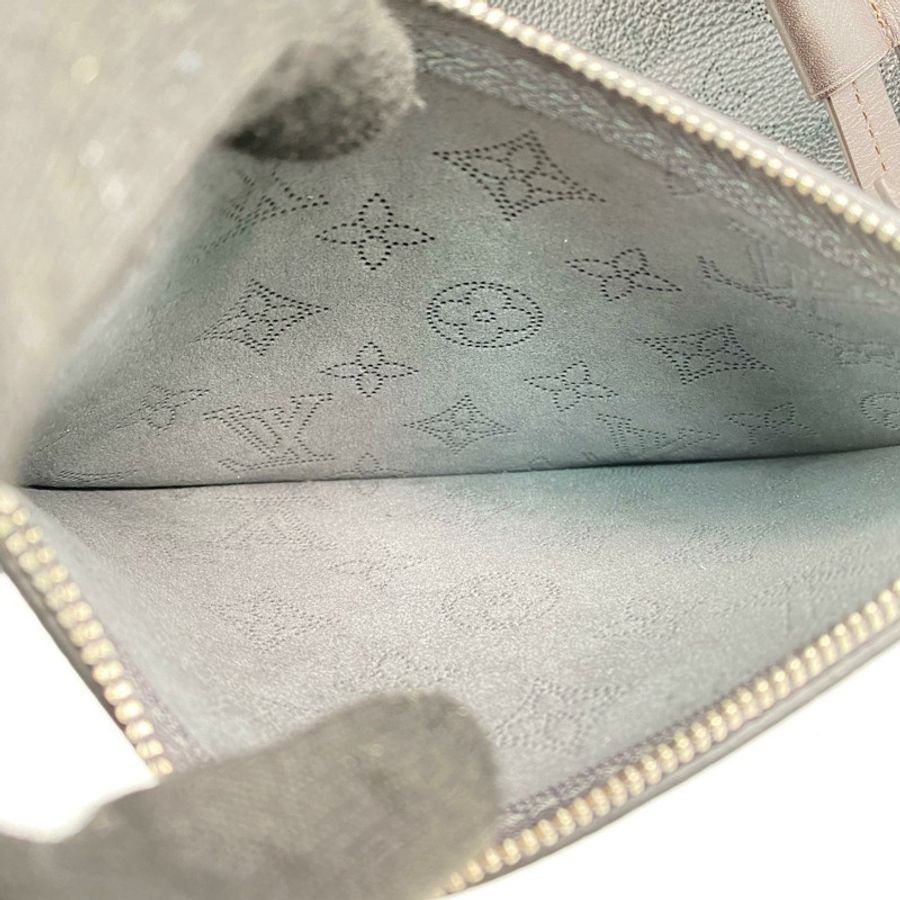 △ LOUIS VUITTON 路易·威登 Black Calfskin Monogram Mahina Girolata 2 way bag 黑色小牛皮經典老花兩用袋 M54402-267009840-16