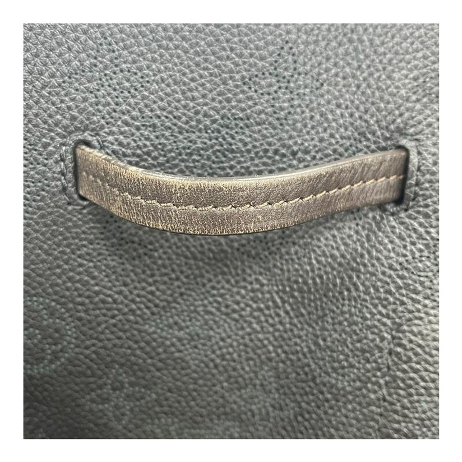 △ LOUIS VUITTON 路易·威登 Black Calfskin Monogram Mahina Girolata 2 way bag 黑色小牛皮經典老花兩用袋 M54402-267009840-23