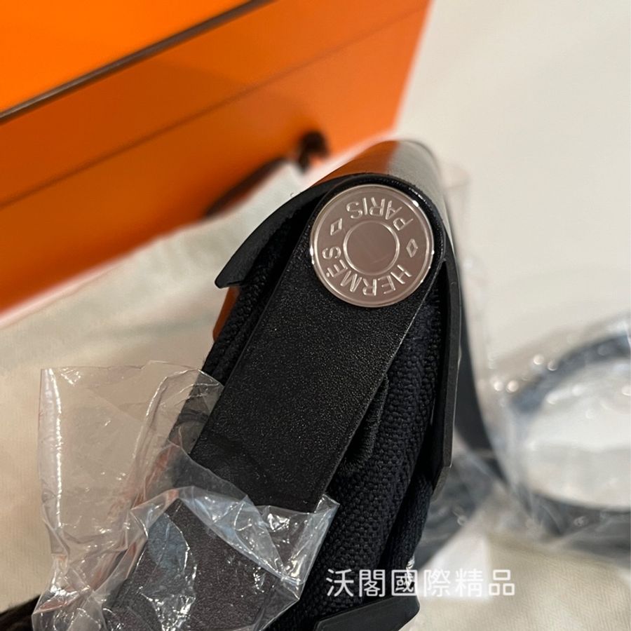 愛馬仕黑色Herbag Zip20-10