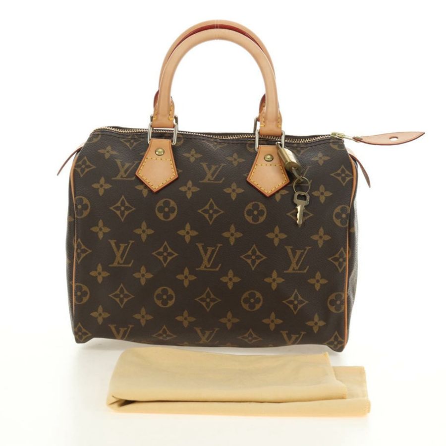 【日本直送】路易威登 Monogram Speedy 25 手提包 M41528 LV Auth am11878SV-11