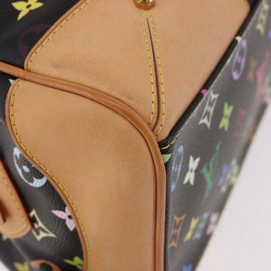 【日本直送】路易威登 Monogram Multicolor Claudia 手提包 黑色 M40194 正品 186255SAV-8