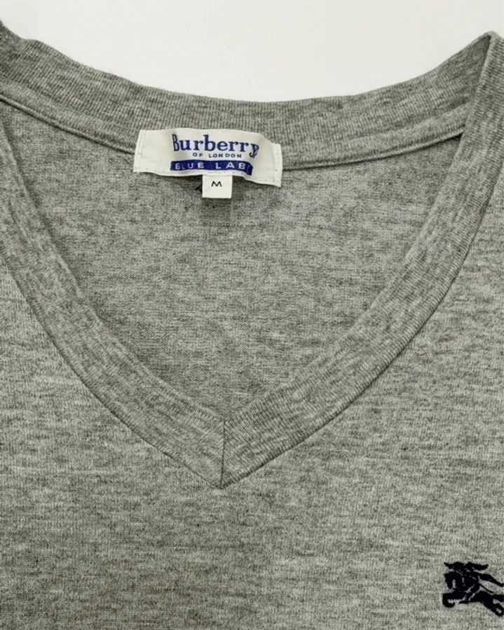BURBERRY 藍標 基本款V領戰馬上衣-7