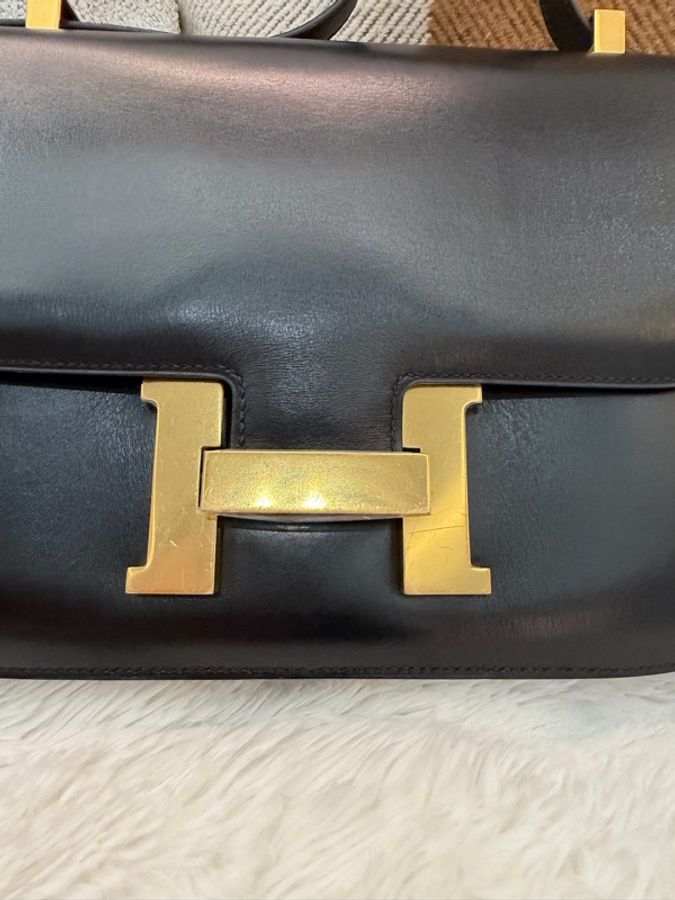 Hermes/ Constance 23/ 黑金-12