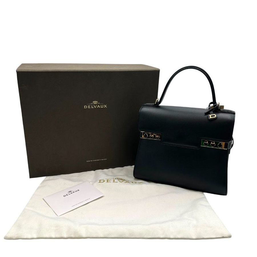 【美收精品】 Delvaux Tempête MM 手提包 C-644【隔月月中將轉賣至日本 上架期限30天】-0