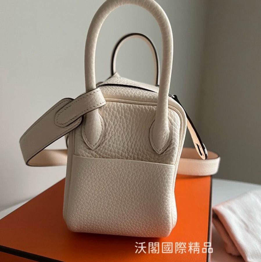 愛馬仕奶油白Mini Lindy 2021-31