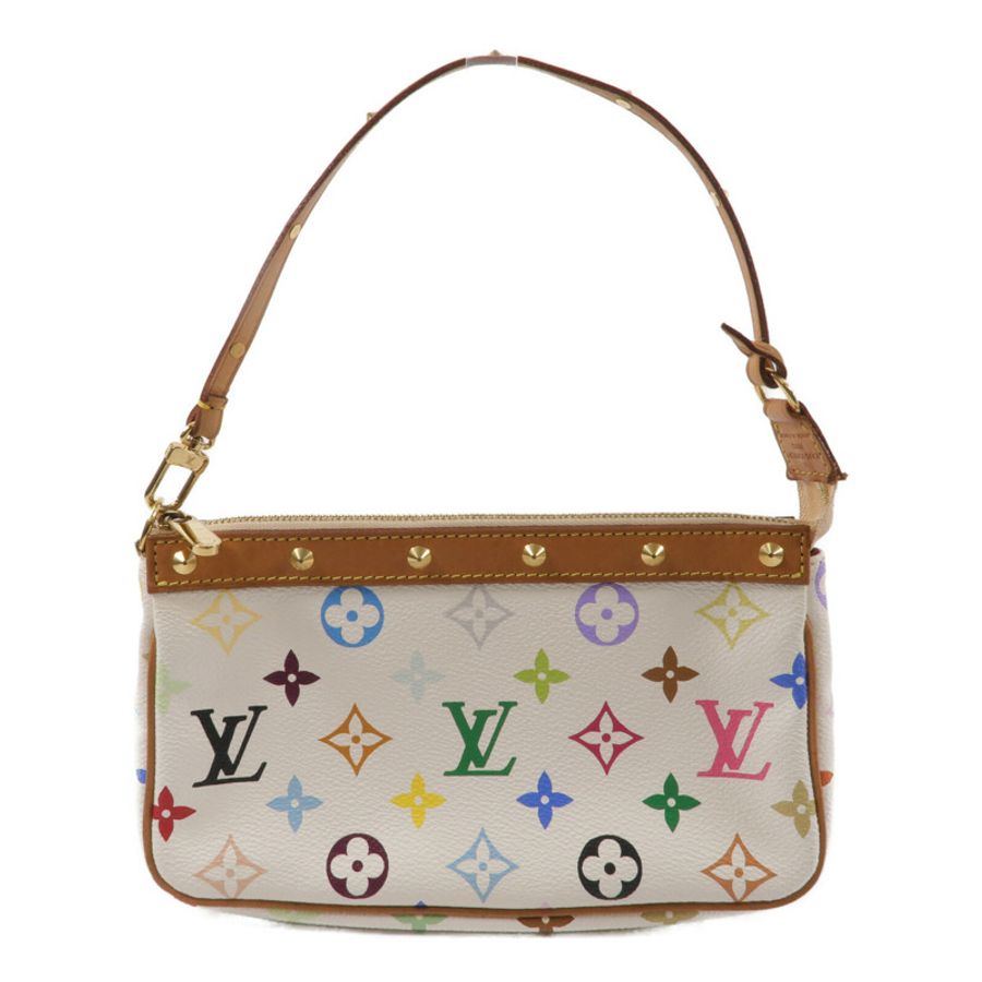 LOUIS VUITTON Monogram Multicolor Pochette Accessoires肩背袋-1