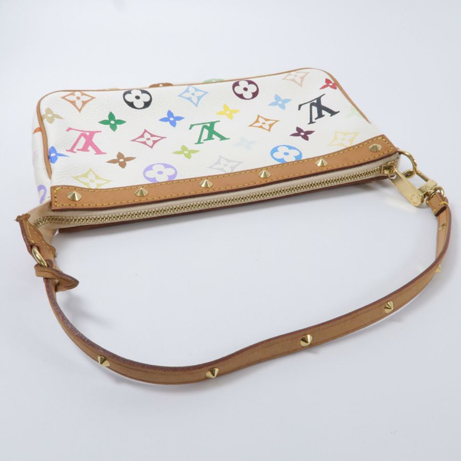 LOUIS VUITTON Monogram Multicolor Pochette Accessoires肩背袋-8