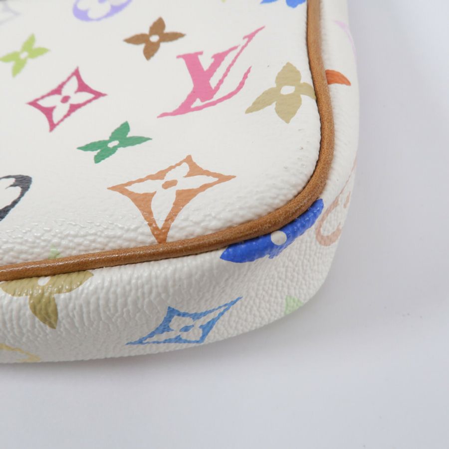 LOUIS VUITTON Monogram Multicolor Pochette Accessoires肩背袋-13