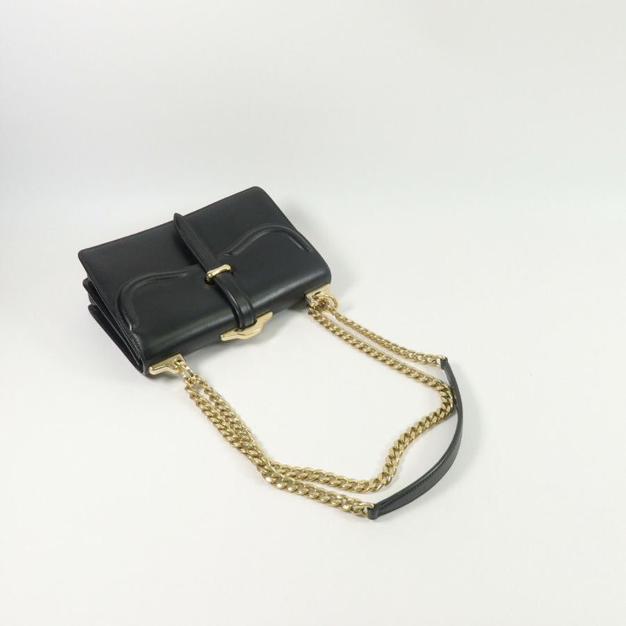 PRADA 牛皮皮革Belle鏈帶肩背袋-7