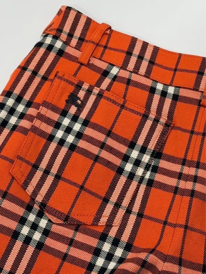 BURBERRY 藍標 格紋彈性戰馬短褲 挺版-2