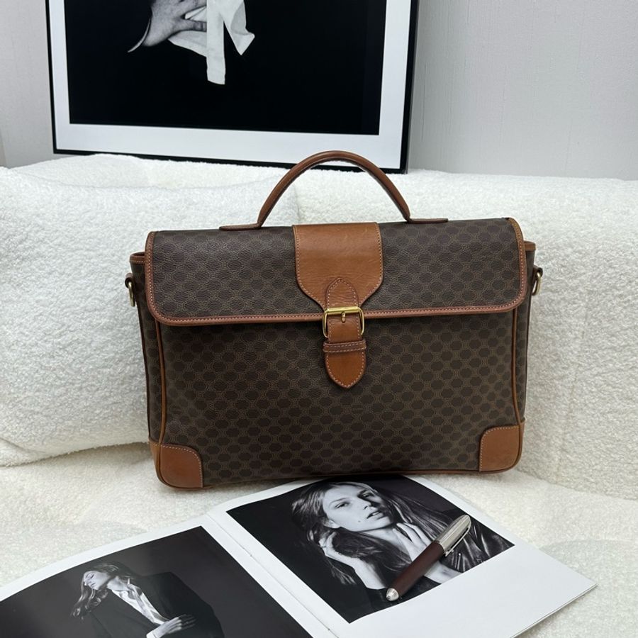 【赫蒂國際精品】Celine Macadam 馬鞍包 vintage 二手 中古-1