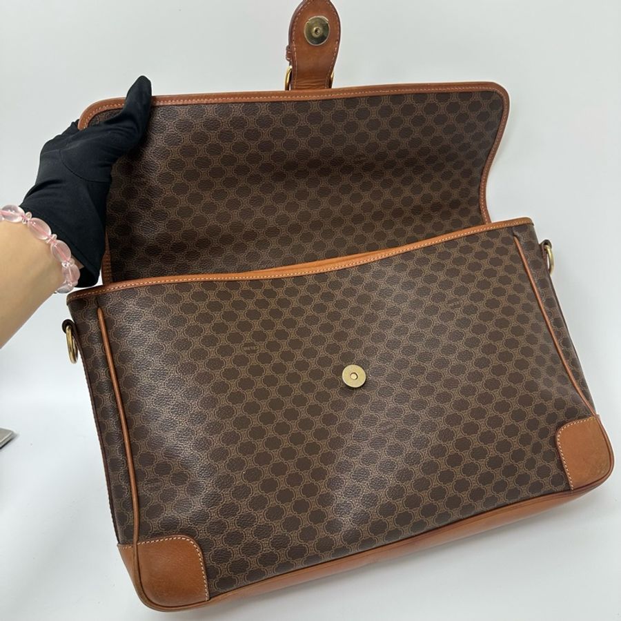 【赫蒂國際精品】Celine Macadam 馬鞍包 vintage 二手 中古-23