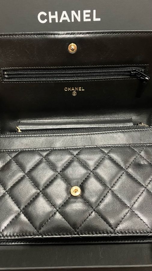 Chanel Boy WOC 金鏈金扣-3