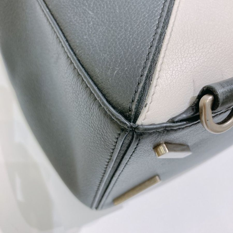 TW4896 Loewe 羅威中號10周年砌圖肩帶包包 Medium Puzzle 10 Re-Edition Mackintosh Top-Handle Bag Black/Red/Green/Brwon-8