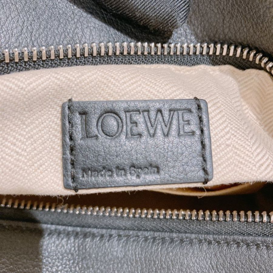 TW4896 Loewe 羅威中號10周年砌圖肩帶包包 Medium Puzzle 10 Re-Edition Mackintosh Top-Handle Bag Black/Red/Green/Brwon-16
