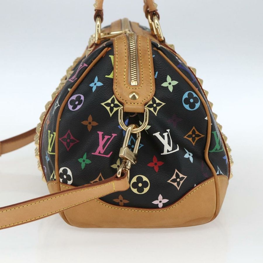 【日本直送】路易威登 Monogram Multicolor Courtney MM 兩用包 黑色 M45642 正品 163673SAV-4